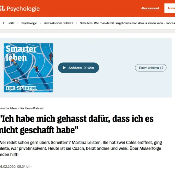 SPIEGEL "Smarter Leben" Interview