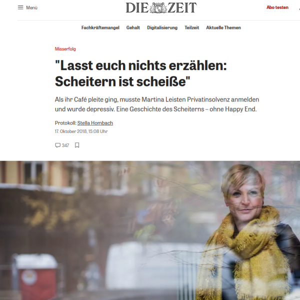ZEIT ONLINE Portrait